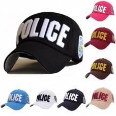Mujer Hombre Police Officer Law Enforcement Cop Costume Baseball Ball Cap Visor Hat  eb-33380199